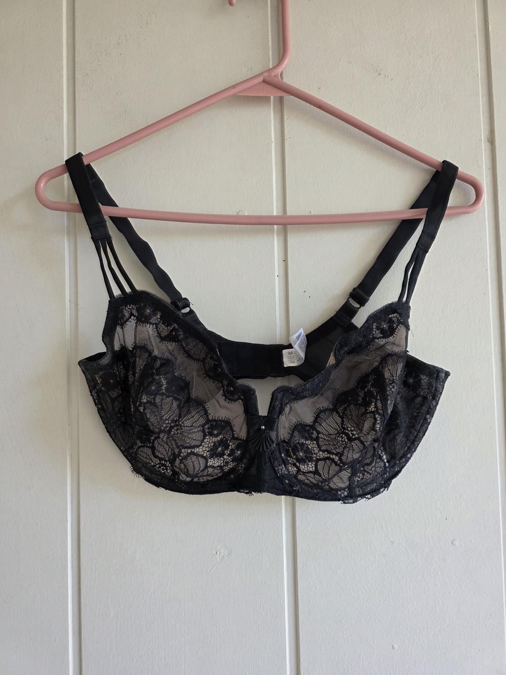 Wacoal Captivation Underwire Bra 34DDD Black